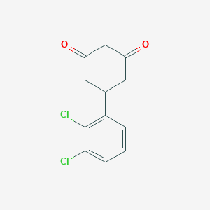 molecular formula C12H10Cl2O2 B8394189 5-(2,3-Dichlorophenyl)cyclohexane-1,3-dione 