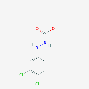 Tert-butyl 2-(3,4-dichlorophenyl)hydrazinecarboxylate