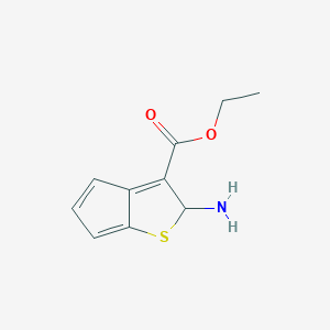 ethyl 2-azanyl-2H-cyclopenta[b]thiophene-3-carboxylate