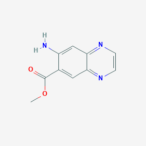 7-Amino-quinoxaline-6-carboxylic acid methyl ester