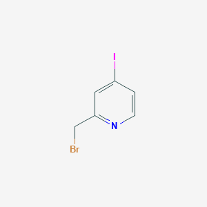 molecular formula C6H5BrIN B8394328 2-(Bromomethyl)-4-iodopyridine 