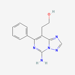 molecular formula C13H13N5O B8394395 Ccris 6541 CAS No. 95186-19-9