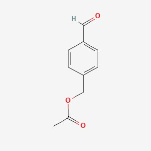 B8394429 4-[Acetyloxy-methyl]benzaldehyde CAS No. 54549-74-5