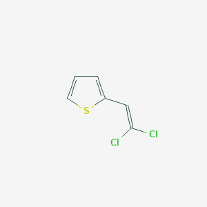 molecular formula C6H4Cl2S B8394451 2-(2,2-Dichloroethenyl)thiophene 