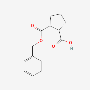 Cyclopentane-1,2-dicarboxylic acid monobenzyl ester
