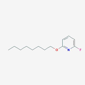 molecular formula C13H20FNO B8394640 2-Fluoro-6-octyloxypyridine 
