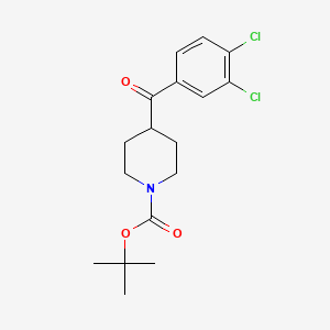 4-(3,4-Dichlorobenzoyl)piperidine-1-carboxylic acid tert-butyl ester