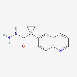 1-(Quinolin-6-yl)cyclopropanecarbohydrazide