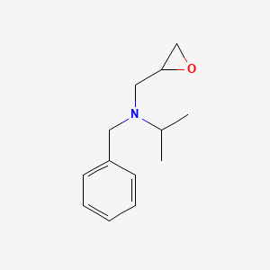 molecular formula C13H19NO B8394948 N-Isopropyl-N-benzyloxirane-2-methanamine 