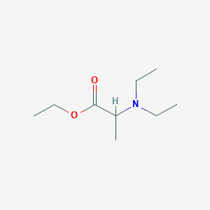 molecular formula C9H19NO2 B8395004 Diethylamino propionic acid ethyl ester 