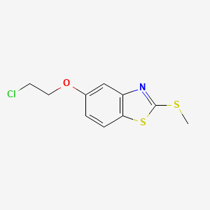 5-(2-Chloroethoxy)-2-methylthio-benzothiazole