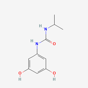 molecular formula C10H14N2O3 B8395348 N-isopropyl-N'-(3,5-dihydroxyphenyl)-urea 