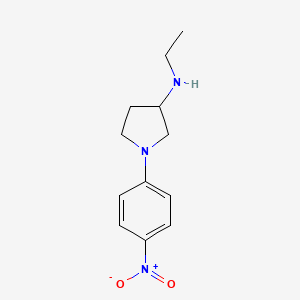 Ethyl-[1-(4-nitro-phenyl)-pyrrolidin-3-yl]-amine
