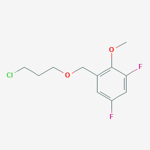 1-(3-Chloro-propoxymethyl)-3,5-difluoro-2-methoxy-benzene