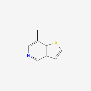 molecular formula C8H7NS B8395540 7-Methylthieno[3,2-c]pyridine 