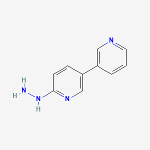 6-Hydrazino-3,3'-bipyridine