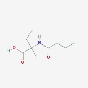 2-(2-Ethyl)-butanoylaminopropionic acid