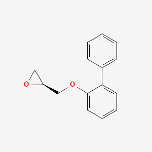 molecular formula C15H14O2 B8395690 (S)-2-(2,3-Epoxypropoxy)[1,1'-biphenyl] 