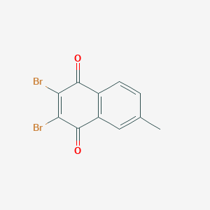 2,3-Dibromo-1,4-dihydro-1,4-dioxo-6-methylnaphthalene