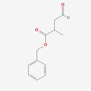 2-Methyl-4-oxobutanoic acid benzyl ester
