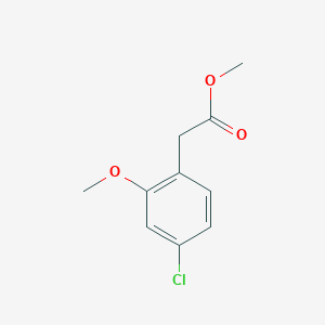 Methyl (4-chloro-2-methoxyphenyl)acetate