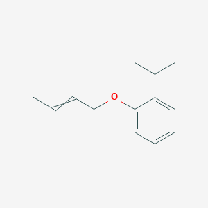 molecular formula C13H18O B8395812 Crotyl (2-isopropyl phenyl) ether 