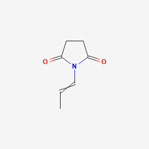 molecular formula C7H9NO2 B8395870 N-propenylsuccinimide 