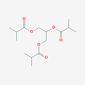 molecular formula C15H26O6 B083960 Glycerol triisobutyrate CAS No. 14295-64-8