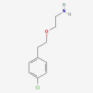2-[2-(4-Chlorophenyl)ethoxy]ethanamine