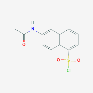 6-(Acetylamino)naphthalene-1-sulfonyl chloride