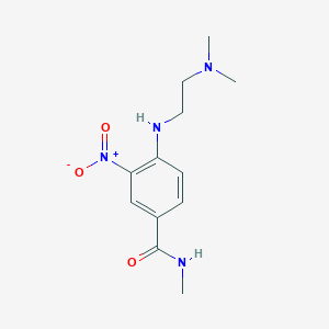 4-{[2-(Dimethylamino)ethyl]amino}-n-methyl-3-nitrobenzamide
