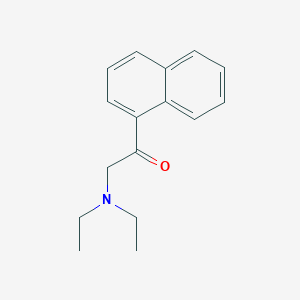 molecular formula C16H19NO B8396519 2-(Diethylamino)-1-(naphthalen-1-yl)ethanone 