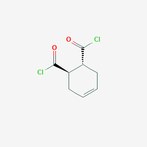 molecular formula C8H8Cl2O2 B8396836 trans-4-Cyclohexene-1,2-dicarbonyl Dichloride 