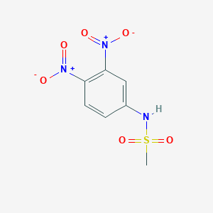 molecular formula C7H7N3O6S B8396866 N-(3,4-dinitrophenyl)methanesulfonamide 