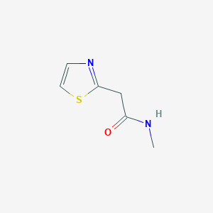 N-methyl thiazol-2-ylacetamide