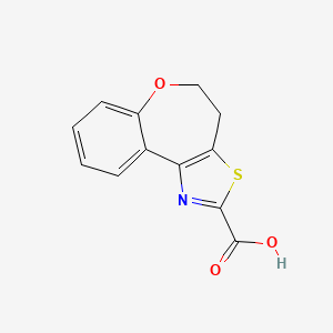 4,5-Dihydro-6-oxa-3-thia-1-aza-benzo[e]azulene-2-carboxylic acid