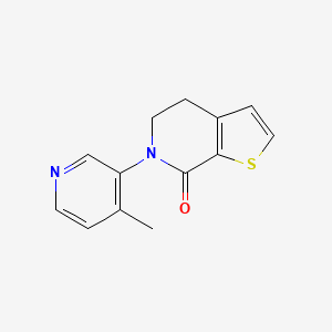 6-(4-Methyl-pyridin-3-yl)-5,6-dihydro-4H-thieno[2,3-c]pyridin-7-one