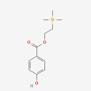 molecular formula C12H18O3Si B8397347 2-Trimethylsilylethyl 4-hydroxybenzoate 