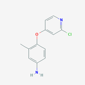 4-(2-Chloropyridin-4-yloxy)-3-methylbenzenamine