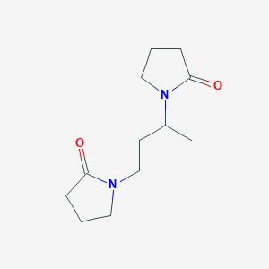 molecular formula C12H20N2O2 B8397434 1,3-Bis(2-pyrrolidinonyl)butane CAS No. 41033-13-0