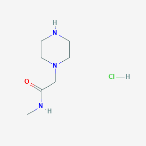 N-methyl-2-(piperazin-1-yl)acetamide hydrochloride