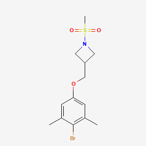 3-(4-Bromo-3,5-dimethyl-phenoxymethyl)-1-methanesulfonyl-azetidine