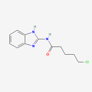 5-chloro-N-(1H-benzimidazol-2-yl)-pentanamide