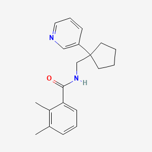 2,3-Dimethyl-N-(1-pyridin-3-yl-cyclopentylmethyl)-benzamide