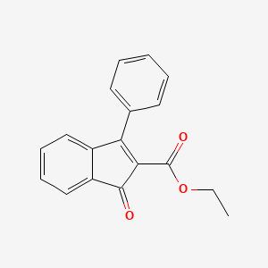 Ethyl 1-oxo-3-phenylindene-2-carboxylate