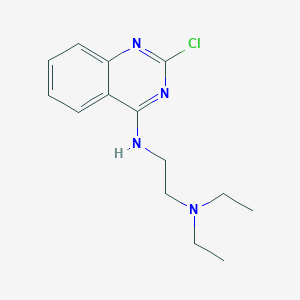 2-Chloro-4-(2-diethylaminoethylamino)quinazoline
