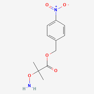 O-[1-methyl-1-(p-nitrobenzyloxycarbonyl)ethyl]hydroxylamine