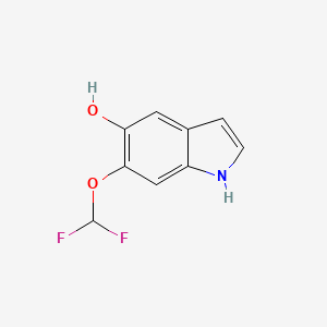 6-(Difluoromethoxy)-1H-indol-5-ol