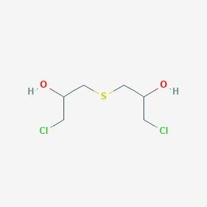 molecular formula C6H12Cl2O2S B8398159 Bis(3-chloro-2-hydroxypropyl)sulfide 
