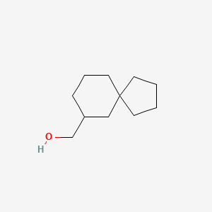 molecular formula C11H20O B8398219 Spiro[4.5]dec-7-yl-methanol 